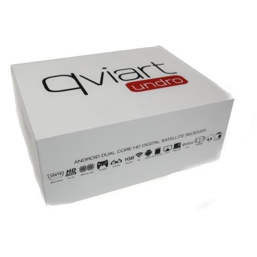 Qviart UNDRO DVB-S2 IPTV & Multimedia Android+XBMC