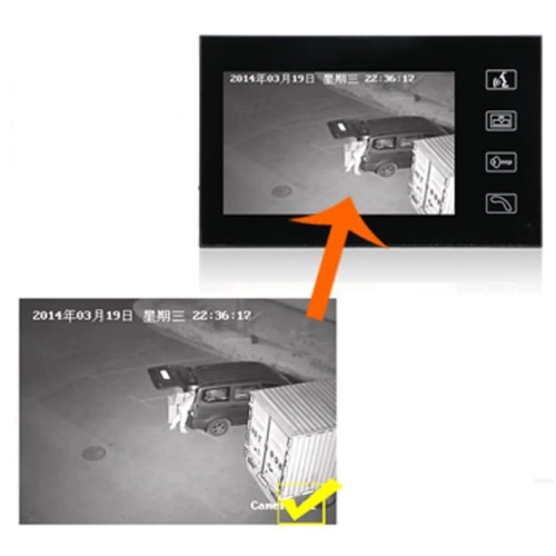 Domofon przewodowy SATLINK VS-901MJIDS11