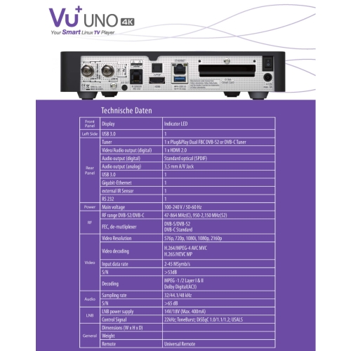 Vu+ Uno 4K