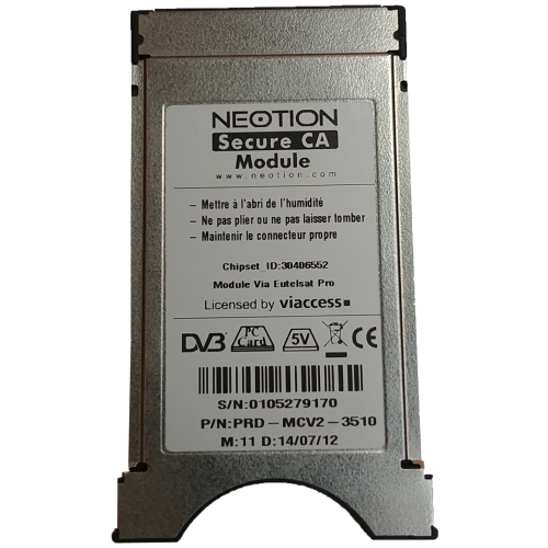 VIACOM Secure CAM 8-channels ACS 3.1 Viaccess Neotion